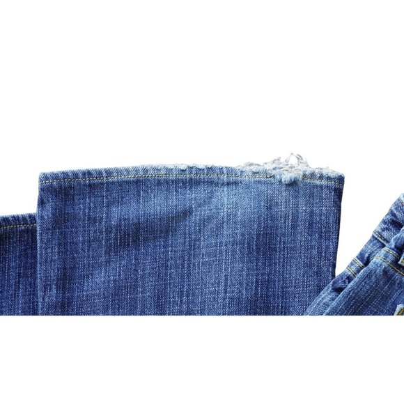 Paper Denim & Cloth Jeans Size 27 2-MOD-02 Bootcut Low Rise Distressed Frayed - Picture 15 of 15